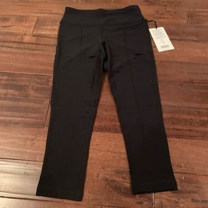 90 Degrees by Reflex black legging Small NWT